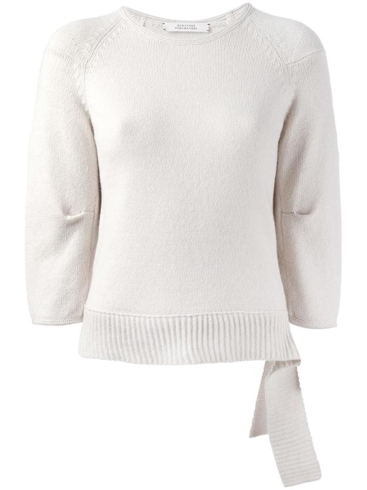 Dorothee Schumacher Round Neck Jumper, Women's, Size: 3, Nude/neutrals, Polypropylene/cashmere/wool