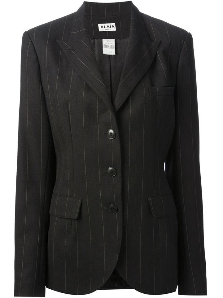 Alaia Vintage Pinstriped Blazer