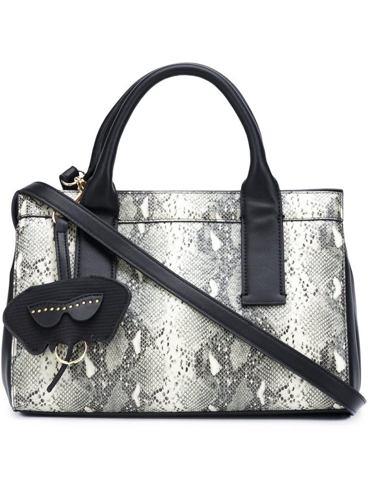 Christian Siriano Snakeskin Effect Tote