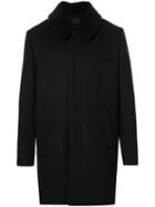 Alexander Wang Single Breasted Coat, Men's, Size: 48, Black, Rayon/polyester/wool