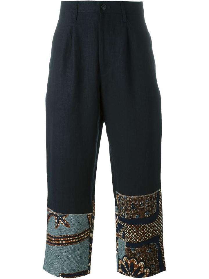 Junya Watanabe Comme Des Garçons Man Paneled Cropped Trousers