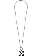 Off-white Arrow Necklace - Black