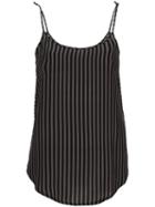 Humanoid - Striped Cami - Women - Silk - M, Black, Silk