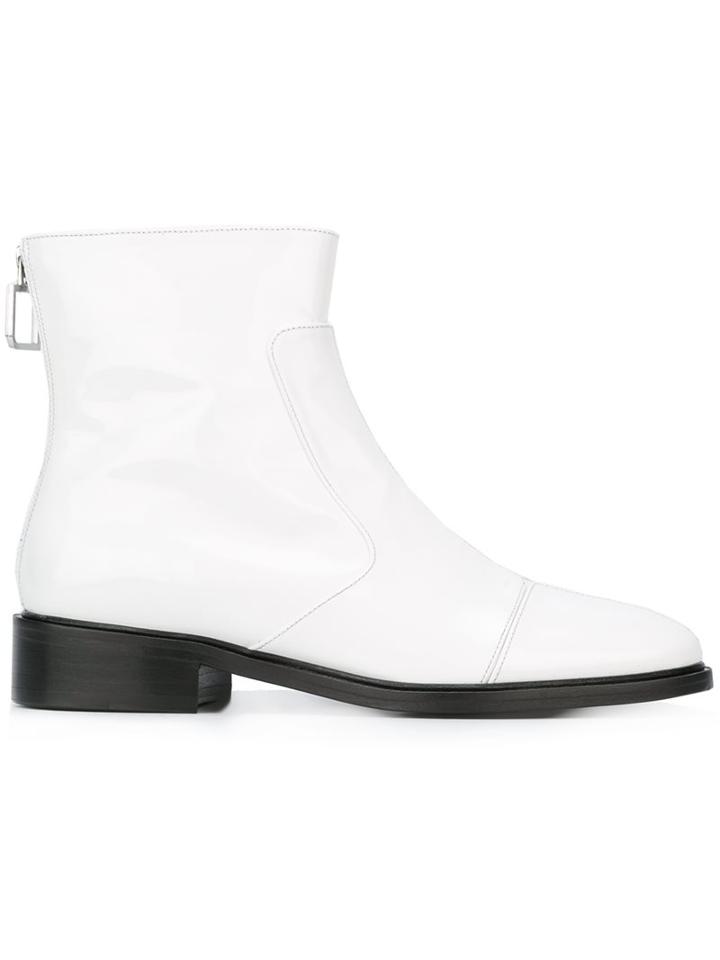 Courrèges Zip Ankle Boots
