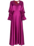 Roksanda Silk Lavonne Maxi Dress - Pink