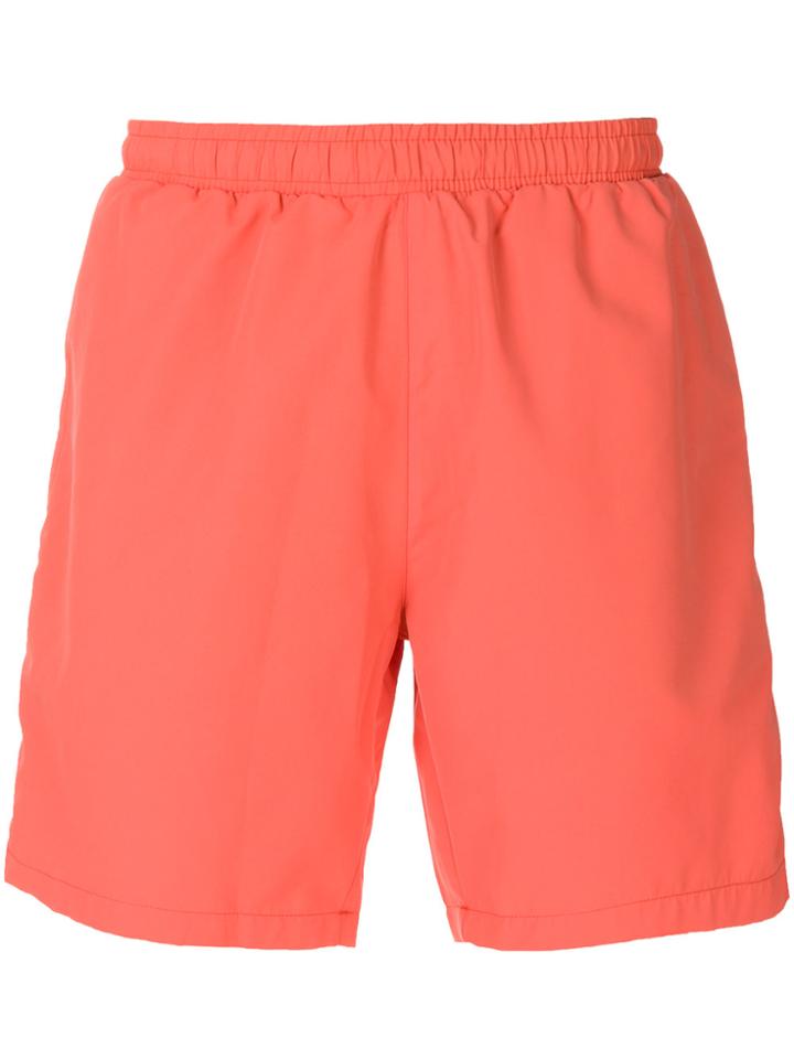 Boss Hugo Boss Side Stripe Swim Shorts - Yellow & Orange