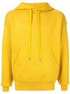 Caban Drawstring Hooded Sweater - Yellow