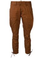 Dsquared2 Johdpur Military-laced Trousers - Brown