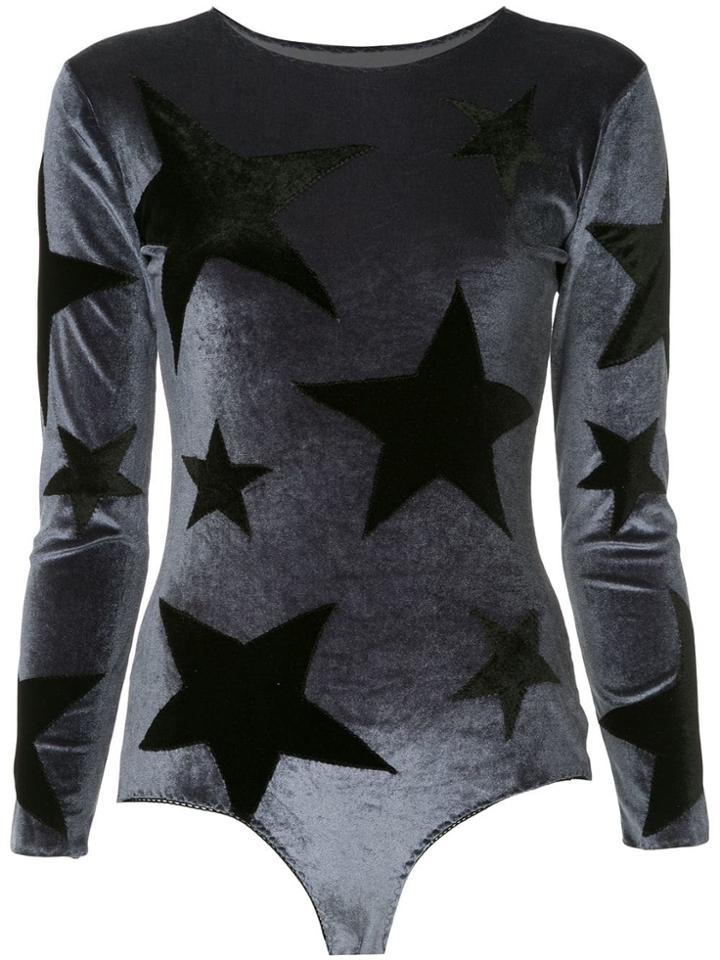 Alexia Hentsch Star Velvet Body - Blue