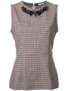 P.a.r.o.s.h. 'adel' Top, Women's, Size: Xs, Brown, Cotton/acrylic/polyester/wool