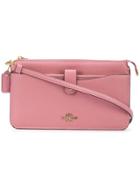 Coach Coach 32320 B4/ro Leather/fur/exotic Skins->leather - Pink &