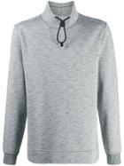 Stone Island High Collar Sweatshirt - Grey