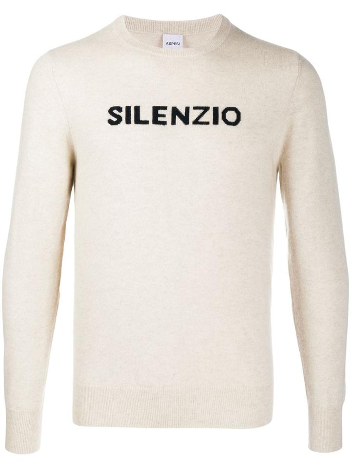 Aspesi Silenzio Intarsia Jumper - Neutrals