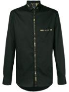 Philipp Plein Camouflage Trim Shirt - Black