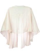 Maria Lucia Hohan Sheer Cape Scarf - Pink