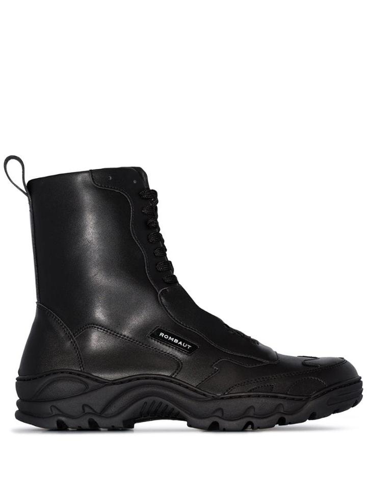 Rombaut Boccaccio Lace-up Ankle Boots - Black