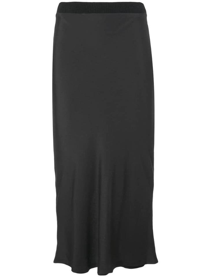 Haider Ackermann Fitted Midi Skirt - Black