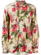 Engineered Garments Floral Print Shirt - Yellow