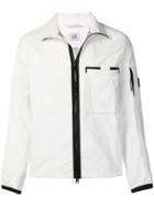 Cp Company Zipped Lightweight Jacket - White