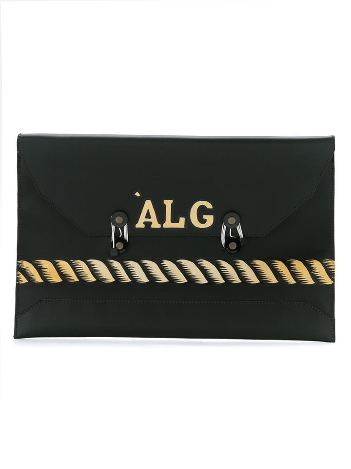 À La Garçonne - Leather Pouch - Women - Leather - One Size, Black, Leather