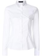 Frankie Morello Micro Stud Collar Shirt - White