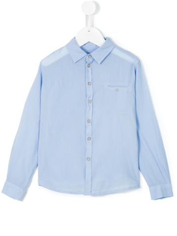 Morley - Ben Lumi Shirt - Kids - Cotton - 8 Yrs, Blue