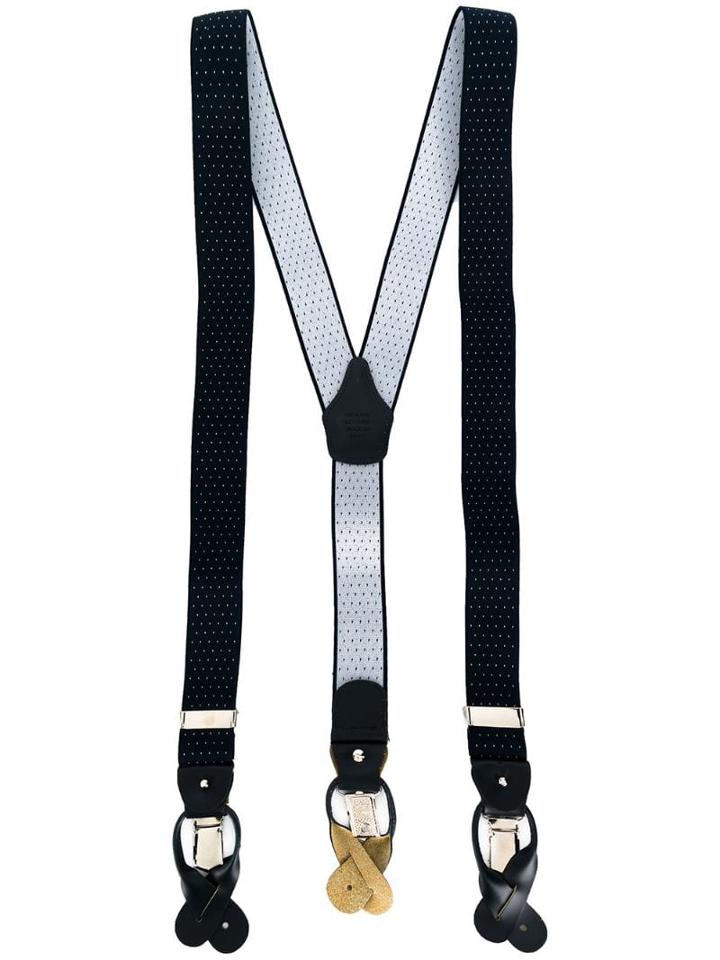 Fefè Polka Dot Braces - Blue