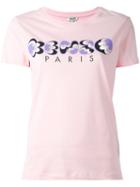 Kenzo 'kenzo Popcorn' T-shirt, Women's, Size: Medium, Pink/purple, Cotton