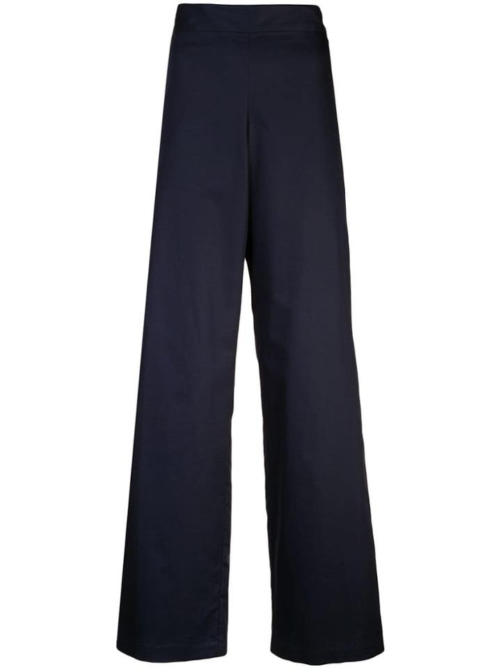 Rosie Assoulin High-waist Flared Trousers - Blue
