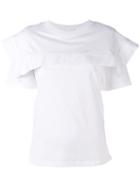 Chloé - Sailor Collar T-shirt - Women - Cotton - M, White, Cotton
