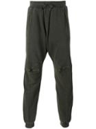 Andrea Ya'aqov Jogger-style Sweatpants, Men's, Size: Small, Brown, Cotton