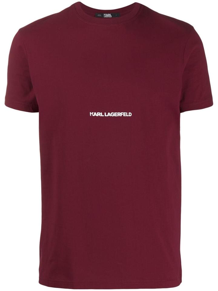 Karl Lagerfeld Essential T-shirt - Red