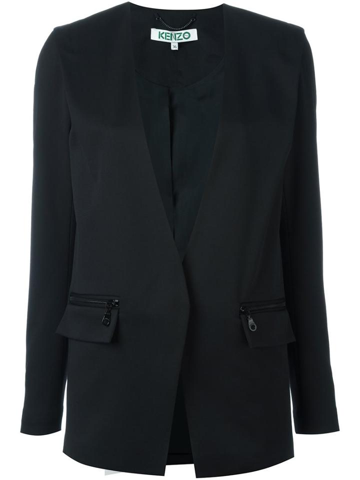 Kenzo Plunge Neck Blazer