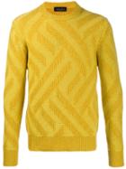 Roberto Collina Shadow Knit Jumper - Yellow
