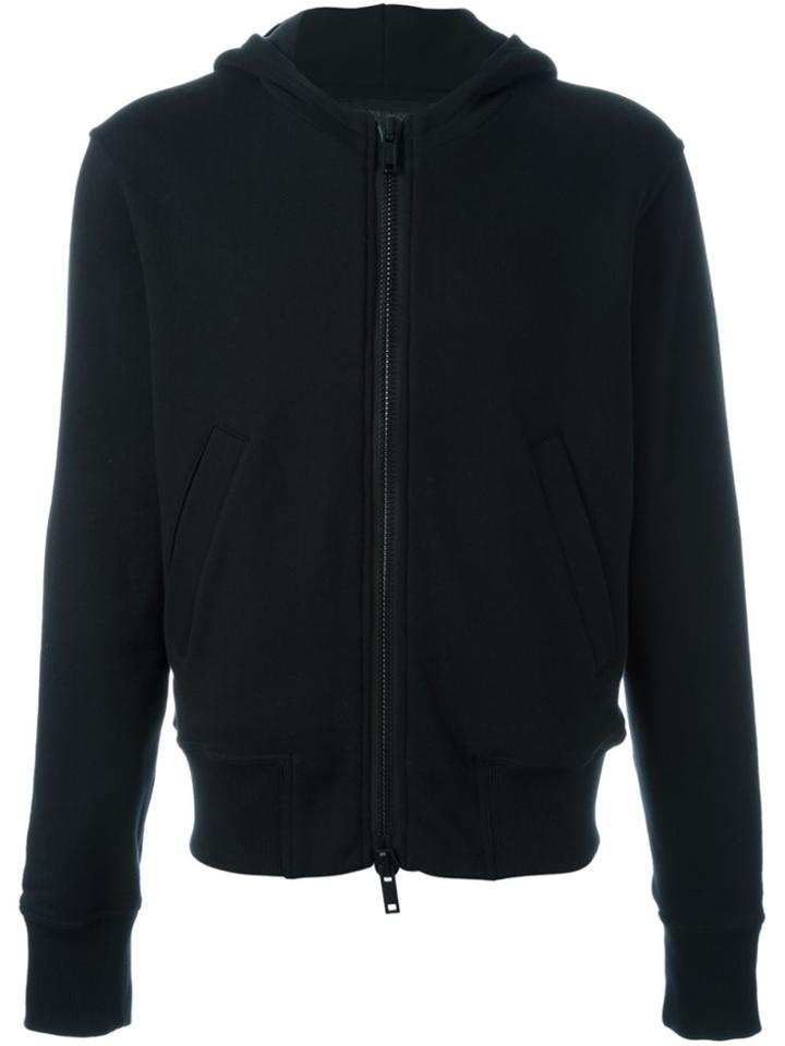 Ann Demeulemeester Zipped Hoodie - Black