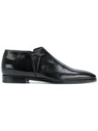 Saint Laurent Slim Slipper Shoes - Black