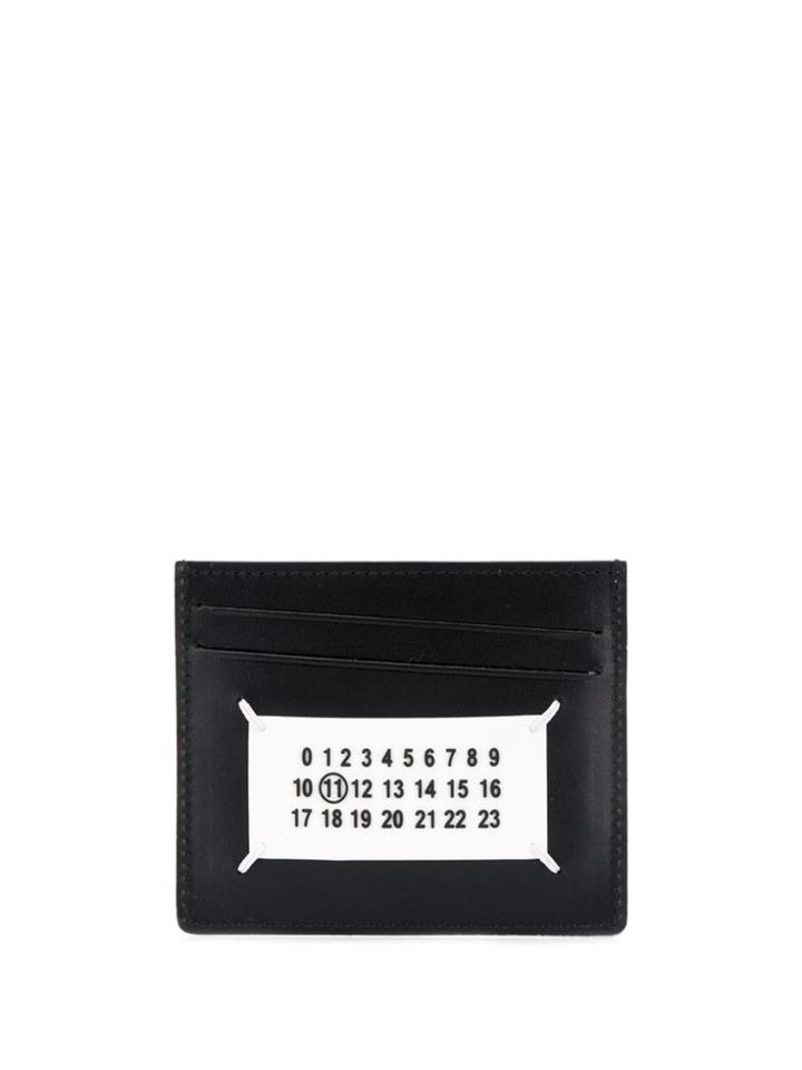 Maison Margiela Logo Tab Cardholder - White