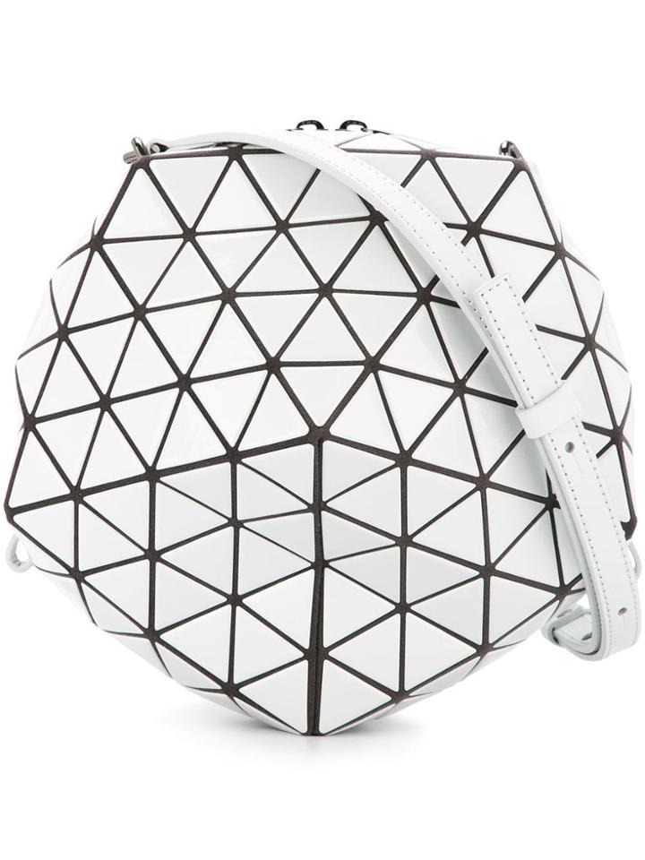 Bao Bao Issey Miyake Planet Crossbody Bag - White