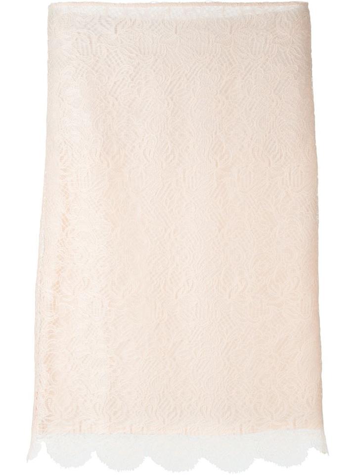 Emilio Pucci Embroidered Lace Skirt