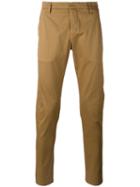 Dondup - Chino Trousers - Men - Cotton/spandex/elastane - 35, Nude/neutrals, Cotton/spandex/elastane