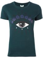 Kenzo Eye T-shirt, Women's, Size: Xs, Green, Cotton