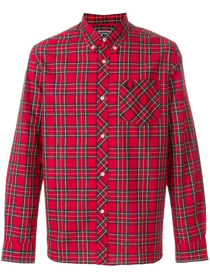 Fred Perry X Art Comes First Button Down Check Shirt