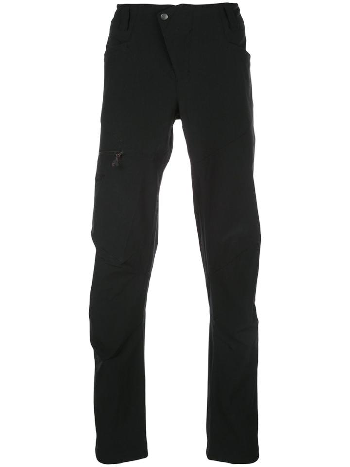 Klättermusen Straight Leg Cargo Trousers - Black