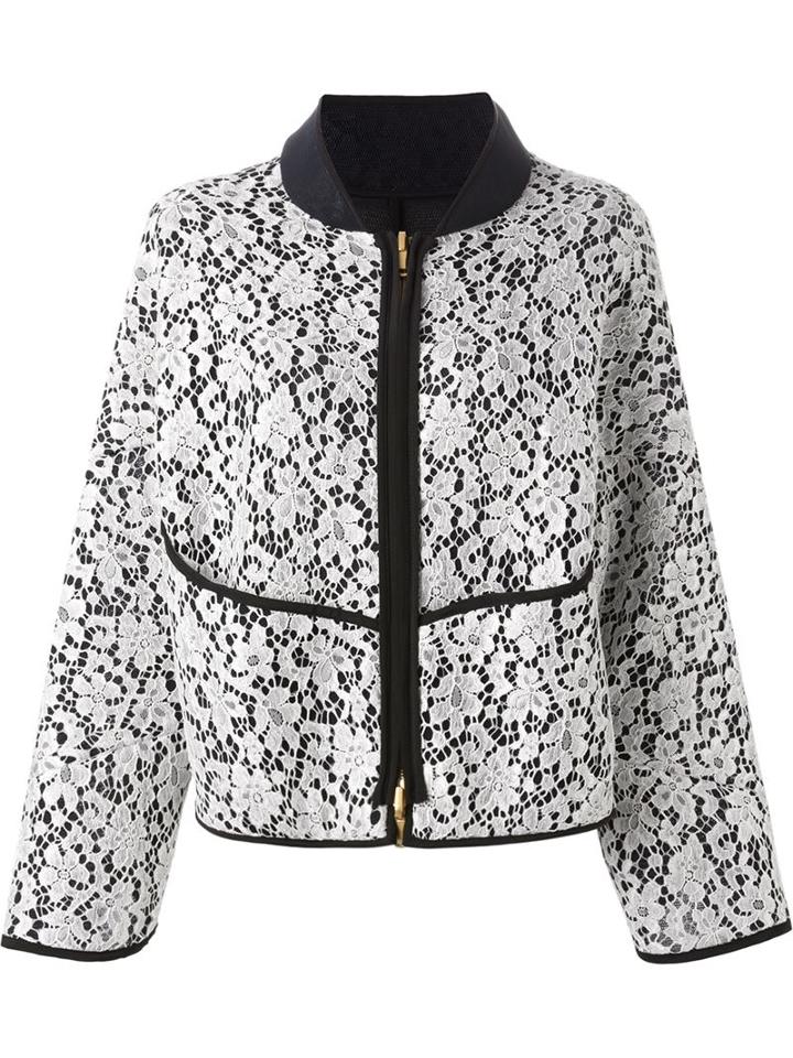 Vionnet Lace Overlay Jacket