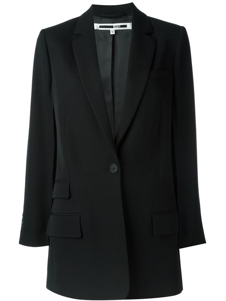 Mcq Alexander Mcqueen Sheer Detail Blazer