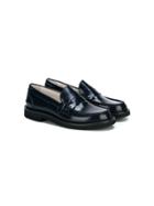 Montelpare Tradition Classic Varnished Loafers - Blue