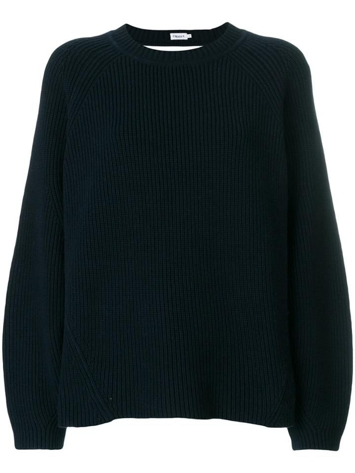 Filippa-k Sculptural Sweater - Blue