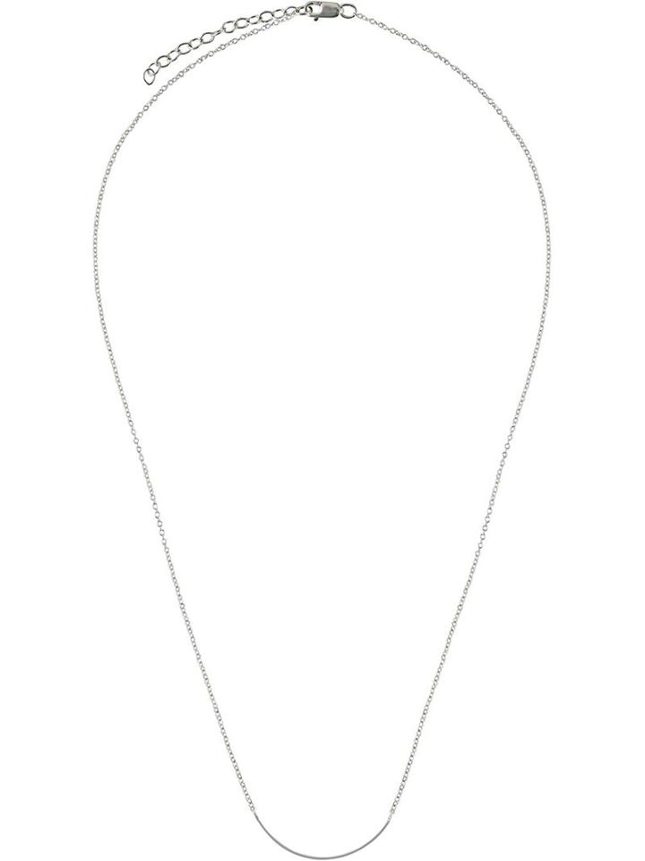 By Boe Curved Wire Necklace, Women's, Metallic