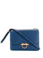 Salvatore Ferragamo Medium Shoulder Bag - Blue