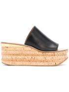 Chloé Camille Wedges - Black